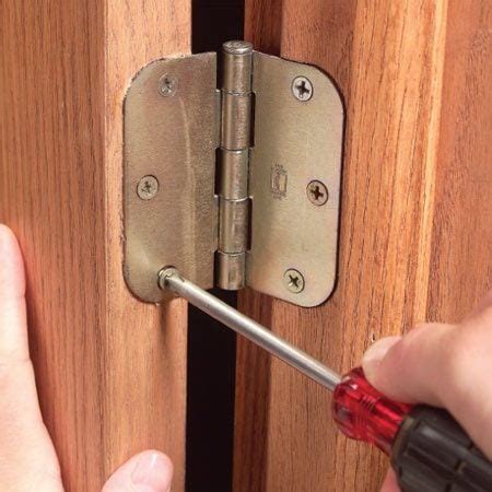 Fix Sagging or Sticking Doors | The Family Handyman