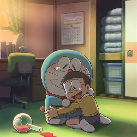 Cute Doraemon Wallpaper With Nobita - Ultimatekick Wallpaper