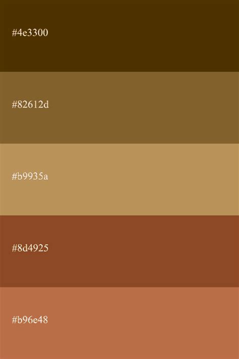 ochre color palette [codes + combinations]