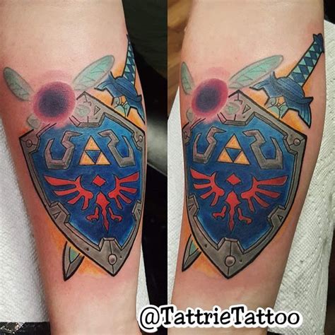 Top 126 + Zelda sword and shield tattoo - Spcminer.com