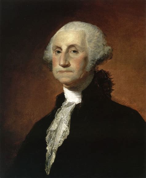 George Washington - painting by Gilbert Suart, 1797 | George washington ...