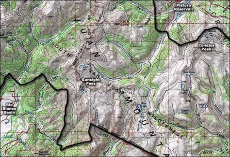 San Juan National Forest Map - Maping Resources