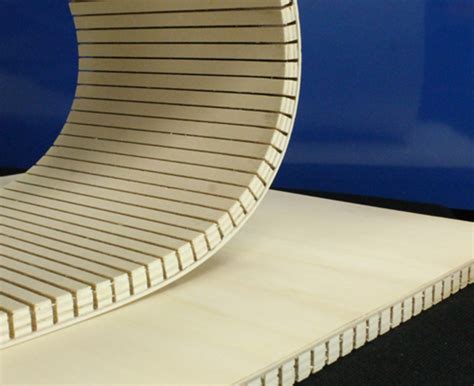 New bendable panel from Kerfkore - Woodshop News