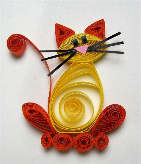 106 best images about Quilling - Cats on Pinterest | Rocket tattoo ...