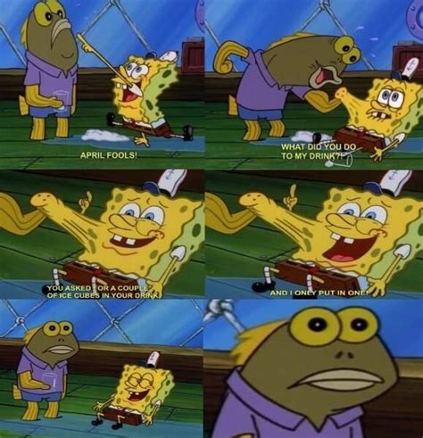 [Image - 522995] | What Did You Do To My Drink? | Funny spongebob memes ...