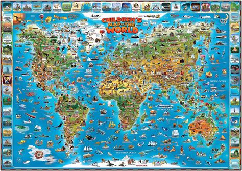 Map Of The World Questions - Direct Map