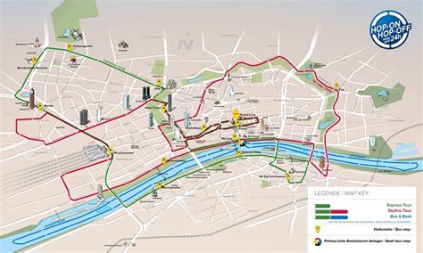 Frankfurt Attractions Map | FREE PDF Tourist City Tours Map Frankfurt 2024