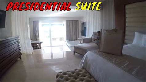 THE GRAND AT MOON PALACE PRESIDENTIAL SUITE | Cancun Mexico Travel Vlog ...