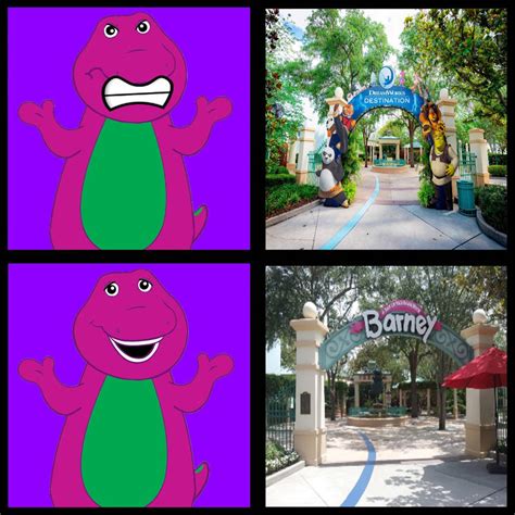 Barney Loves his Park better than Dreamworks Show by brandontu1998 on ...