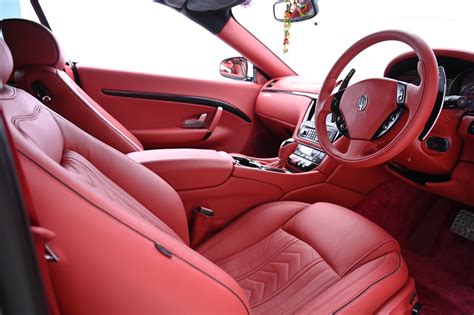 Maserati Interior | luxurious and premium leather work | Autotrade