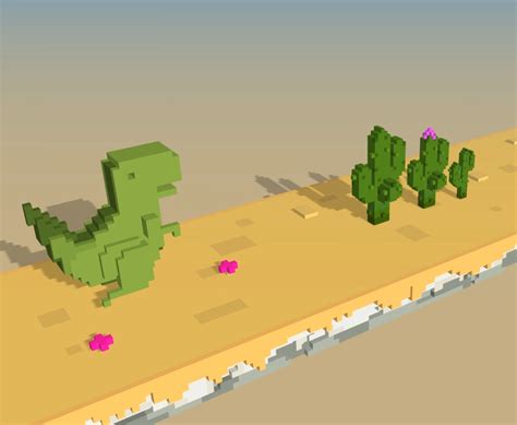 GitHub - Priler/dino3d: 🦖 Google Chrome T-Rex Run! in 3D (WebGL experiment)