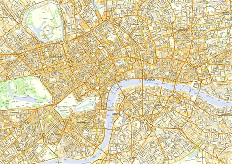 Map Poster - London Streetmap - Ordnance Survey from Love Maps On...