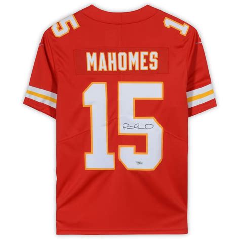 Patrick Mahomes Signed Chiefs Nike Limited Jersey (Fanatics) | Pristine ...