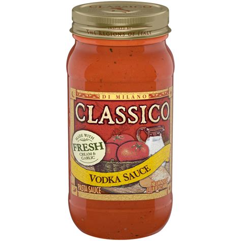 Classico Vodka Pasta Sauce Reviews 2019 | Page 19