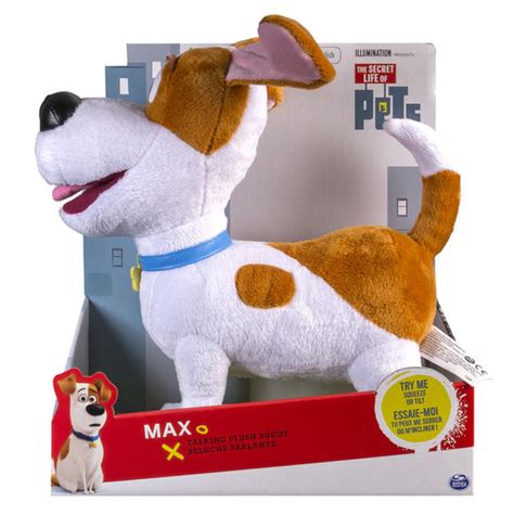 The Secret Life of Pets Max 12" Talking Plush Buddy - Toys & Games ...