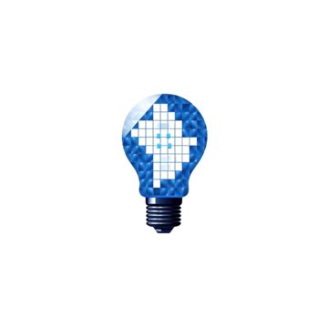 Light Bulb Pixel Art Concept, Pixel Art, Idea, Creative PNG Transparent ...