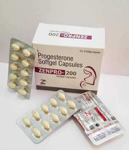 Progesterone 200Mg Softgel Capsules at Best Price in Panchkula | Zencus ...