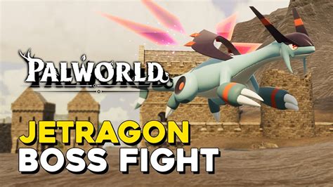 Palworld Jetragon Boss Fight - YouTube