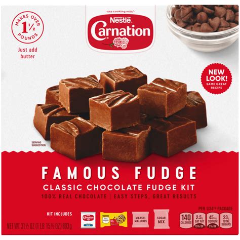 Famous Fudge Classic Chocolate Fudge Kit | NESTLÉ® CARNATION®