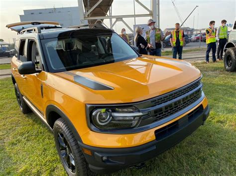 First Edition Bronco Sport Shown in Cyber Orange | 2021+ Ford Bronco ...