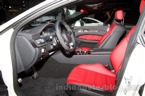 2015 Mercedes CLS 63 AMG interior at the 2014 Moscow Motor Show