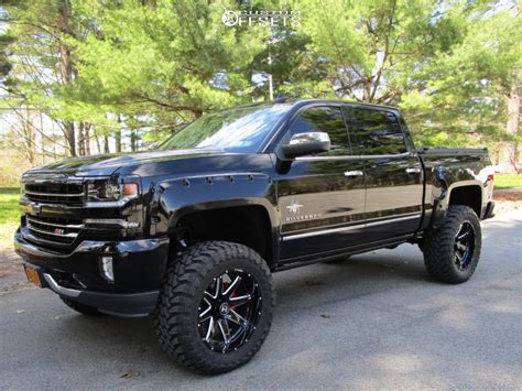 2018 Chevrolet Silverado 1500 Wheel Offset Slightly Aggressive ...