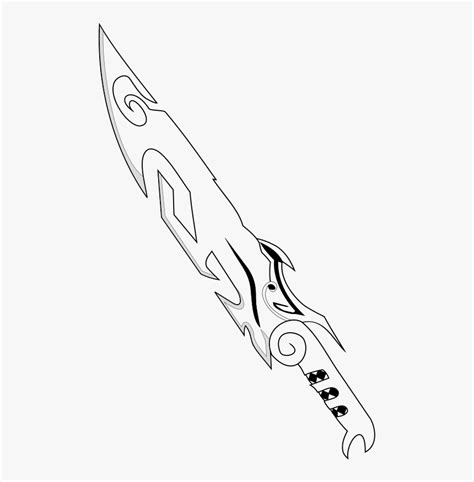 Sword - Cool Easy Sword Drawings, HD Png Download , Transparent Png ...