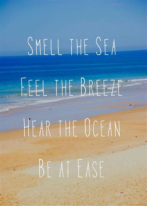 Images And Quotes About The Ocean Breeze. QuotesGram