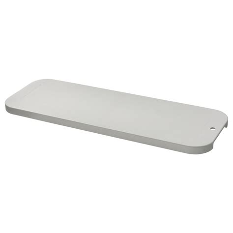 LILLHAVET cutting board, light gray, 18 ¾x6 ½" - IKEA