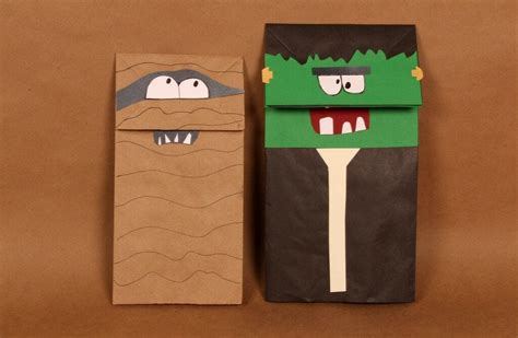 Halloween Paper Bag Puppets DIY: Fun and Easy Craft Tutorial