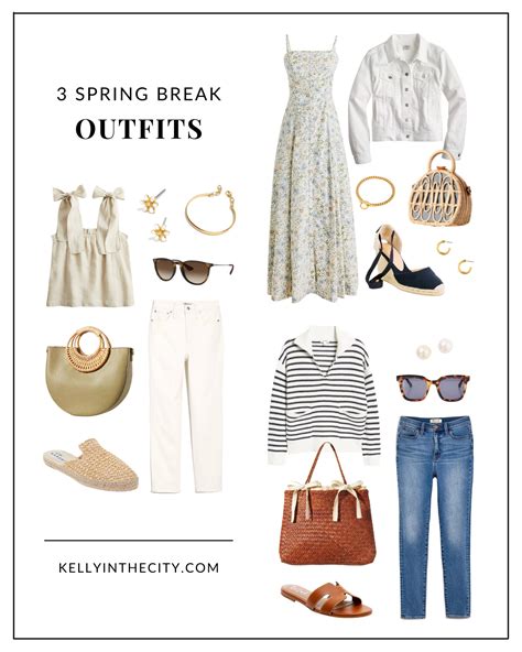 3 Spring Break Outfits | Kelly in the City | Lifestyle Blog