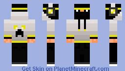 Yellow Ninja in a Hoodie! Minecraft Skin