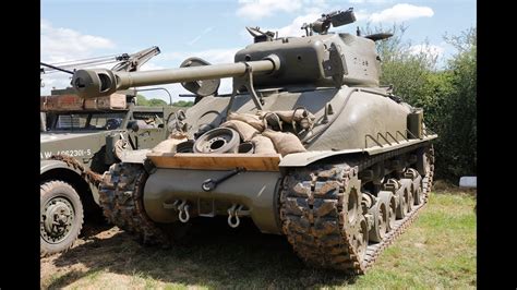 M51 Super Sherman Tank Engine Being Tested at the Capel Military ...