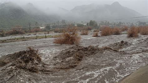 Palm Springs-area rain brings flooding: A list of closed roads ...