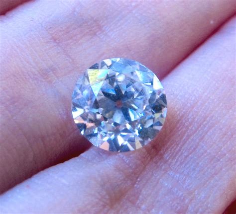 Old European Cut Moissanite OEC Moissanite Custom Cut | Etsy