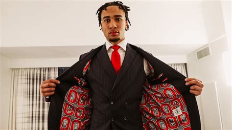 C.J. Stroud's Suit Pays Homage To Ohio State’s Heisman Trophy Winners ...