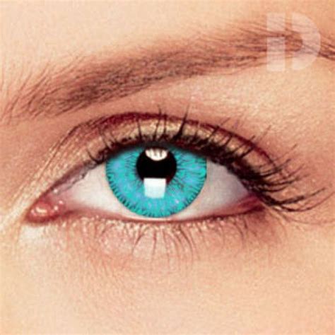 iD Lenses Aqua Coloured Contacts | Green colored contacts, Contact ...