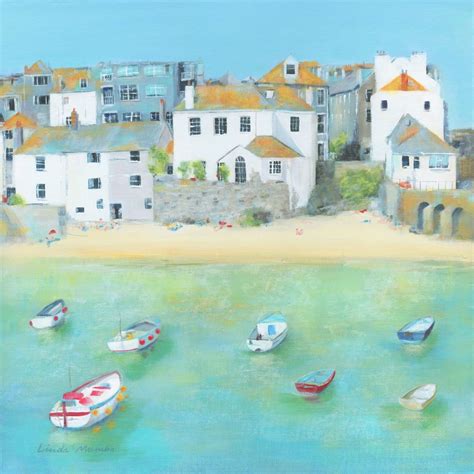 St Ives, Acrylic painting by Linda Mumba | Artfinder | Seaside art ...