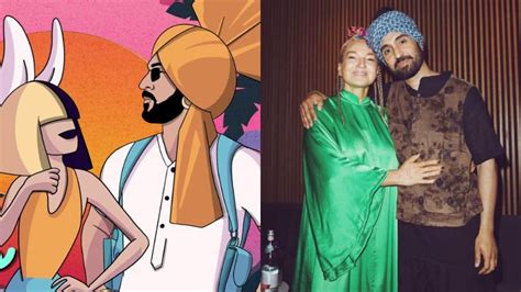 Banger Alert! Diljit Dosanjh Joins Hands With Hollywood Singer Sia For ...