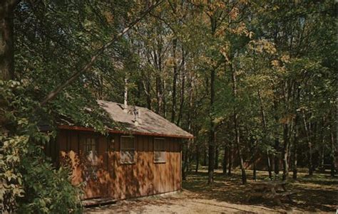 Cabins in Pymatuning State Park Andover, OH Postcard