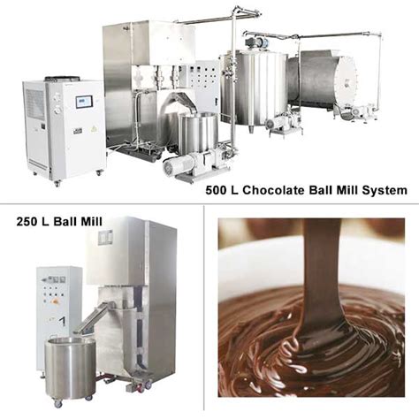 Continuous Chocolate Ball Mill Machine for Sale SUS304 - Chocolate ...