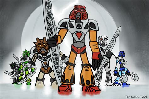 The Toa Nuva by TheOverheatingOrange on DeviantArt