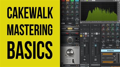 Cakewalk by Bandlab: Mastering for Beginners - YouTube