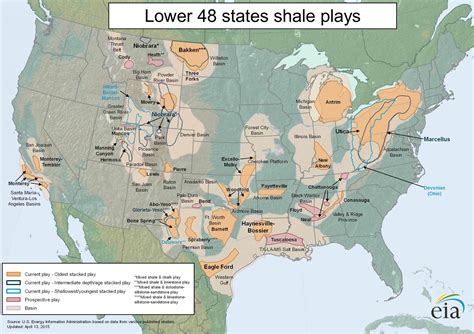 Free Map – EIA's Lower 48 States Shale Map (Updated) | | Marcellus ...