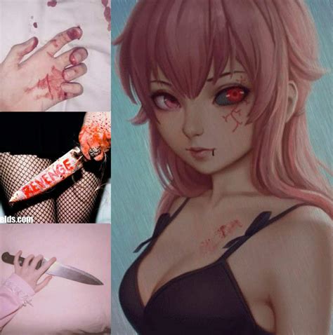 Yuno Gasai aesthetic I made | Mirai Nikki ( Future Diary ) Amino