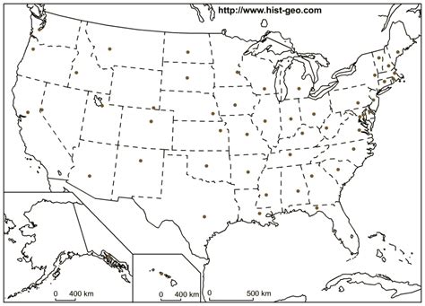 Printable Map Of Continental Us - Printable US Maps