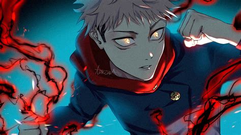 1920x1082 Resolution Yuji Itadori HD Jujutsu Kaisen Fan Art 1920x1082 ...