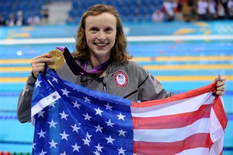 Swimmer Katie Ledecky Shatters World Record, Earns Fifth Gold ...