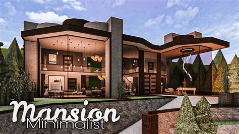 Bloxburg House Ideas Mansion Modern - BEST HOME DESIGN IDEAS