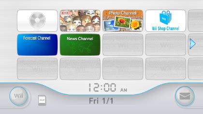 Wii Menu - Wikipedia